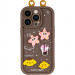 Фото Чохол TPU Toys Case with Ears на Apple iPhone 14 Pro Max (6.7") (Brown) на vchehle.ua