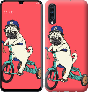 

Чохол Мопс на велосипеді на Samsung Galaxy A90 5G 894821