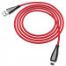 Фото Дата кабель Hoco U75 "Blaze magnetic" Lightning (1.2М) (Красный) на vchehle.ua