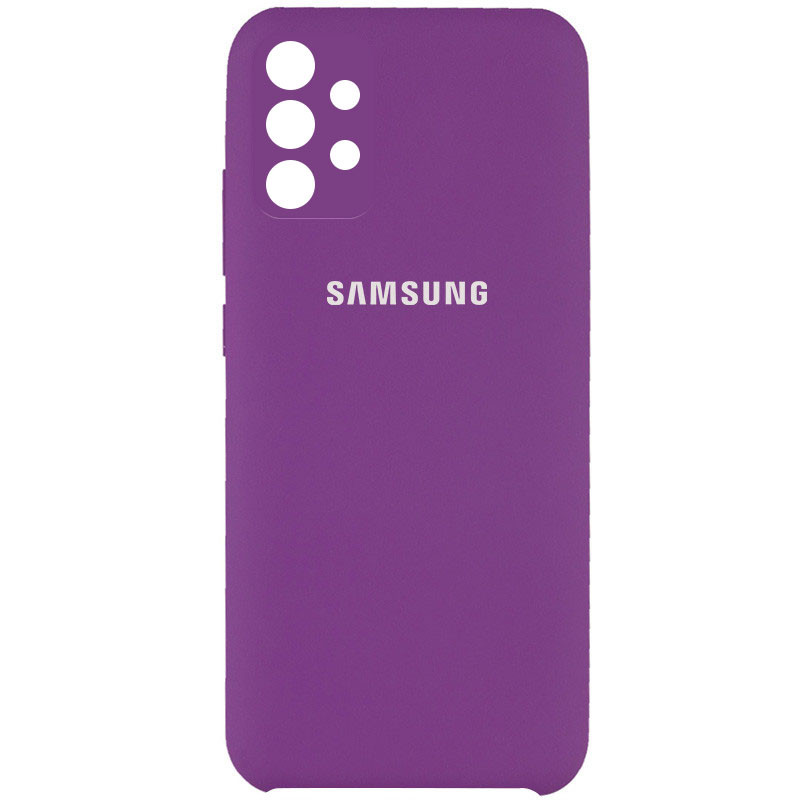 

Чехол Silicone Cover Full Camera (AAA) для Samsung Galaxy A32 4G (Фиолетовый / Grape) 1127175