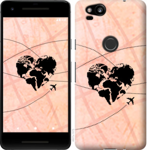 

Чехол Путешествуй для Google Pixel 2 795285