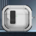 Фото Футляр противоударный Locking Button для наушников Airpods 4 (White) на vchehle.ua