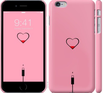 

Чохол Підзарядка сердца1 для iPhone 6s plus (5.5'') 729937