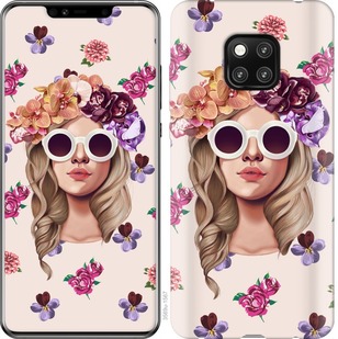 

Чохол Дівчина з квітами v2 на Huawei Mate 20 Pro 670906