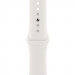 Фото Силіконовий ремінець на Apple Watch 38/40/41/42mm(ser.10) (Білий / White) в маназині vchehle.ua