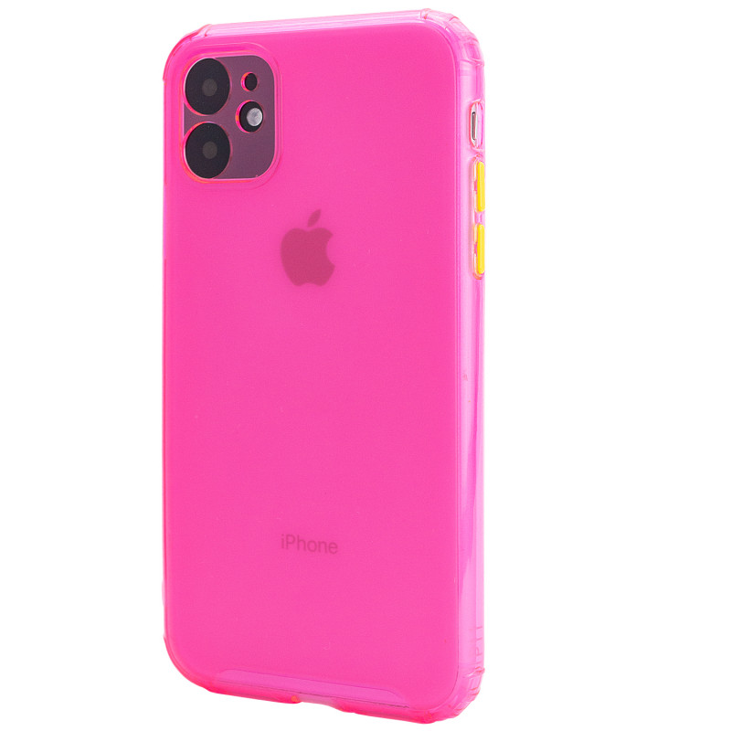 TPU чехол Сolor matte для Apple iPhone 11 (6.1") (Розовый)