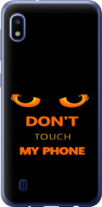 Чехол Don't touch the phone для Samsung Galaxy A10 2019 A105F