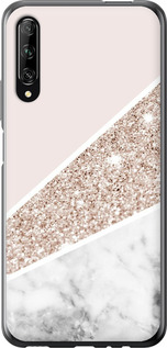 Чехол Пастельный мрамор для Huawei P Smart Pro