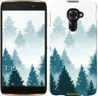 

Чехол Акварельные Елки для Alcatel Idol 4 Pro 924164