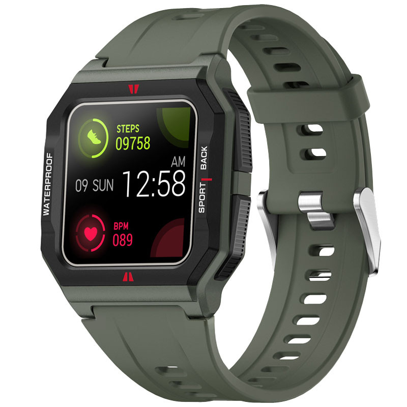Смарт-часы Gelius Pro GP-SW006 (Old School) (IPX7) (Green) в магазине vchehle.ua