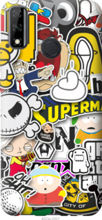 

Чехол Popular logos для Huawei P Smart 2020 1056754