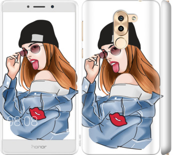 

Чехол Девушка v3 для Huawei Honor 6X 843142