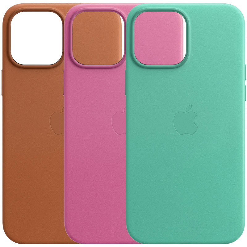 Кожаный чехол Leather Case (AA) для Apple iPhone 11 (6.1")