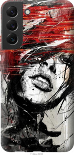 

Чохол Обличчя дівчини на Samsung Galaxy S22 Plus 1592912