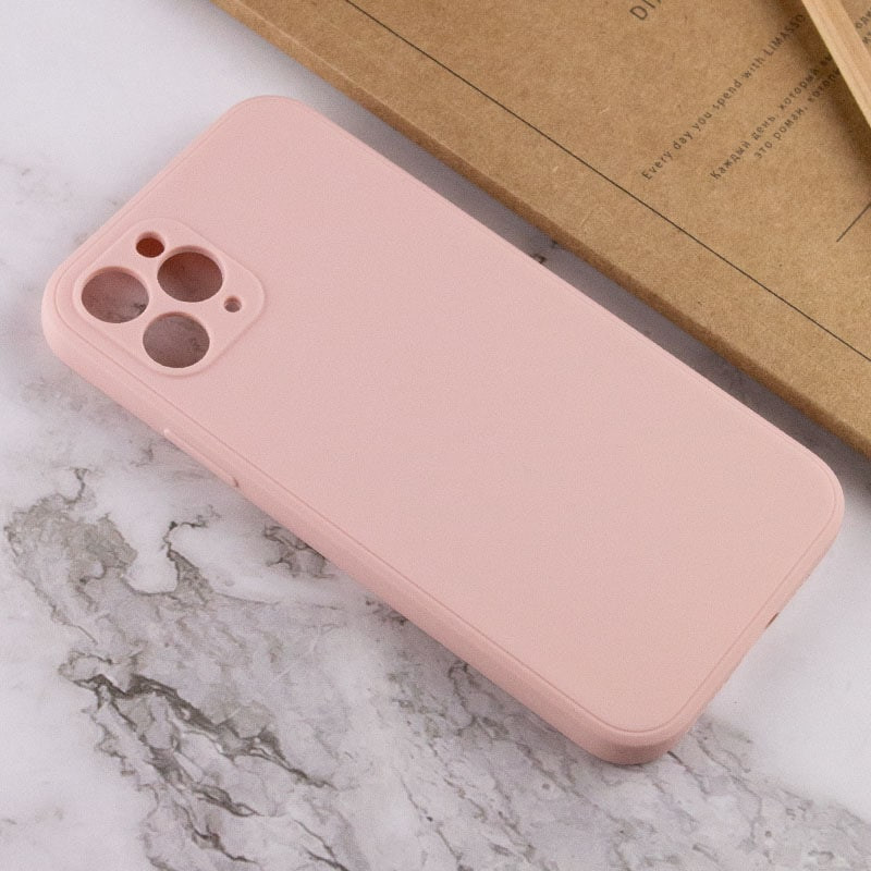 Силиконовый чехол Candy Full Camera для Apple iPhone 11 Pro (5.8") (Розовый / Pink Sand) в магазине vchehle.ua