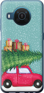 

Чохол Машина з подарунками для Nokia X20 1672011