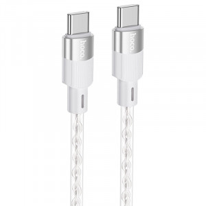 Дата кабель Hoco X99 Crystal Junction Type-C to Type-C 60W (1m)