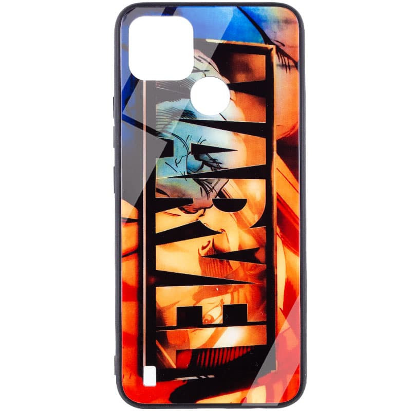 TPU+Glass чохол Diversity на Realme C21Y (Marvel)