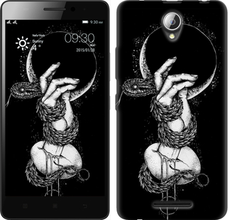 

Чохол на Lenovo A5000 Змія в руці 413101