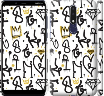 

Чохол Graffiti art на Nokia 3.1 Plus 745585