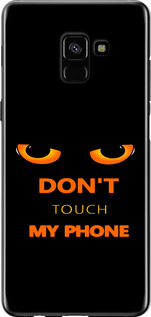 Чохол Don't touch the phone на Samsung Galaxy A8 Plus 2018 A730F