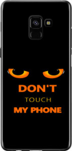 Чехол Don't touch the phone для Samsung Galaxy A8 Plus 2018 A730F