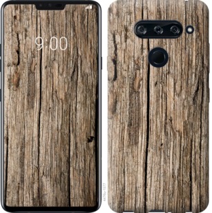 

Чехол Текстура дерева для LG V40 ThinQ 753803
