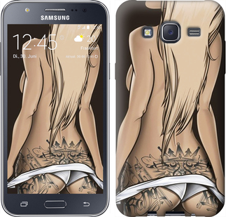 

Чехол Девушка с татуировкой для Samsung Galaxy J5 (2015) J500H 644160