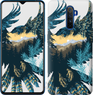 

Чехол Арт-орел на фоне природы для Realme X2 Pro 921562
