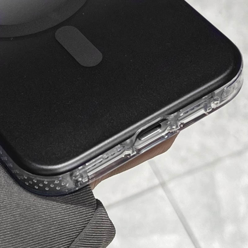 Фото Чехол TPU+PC Phantom with Magnetic Safe для Apple iPhone 15 (6.1") (Black) на vchehle.ua