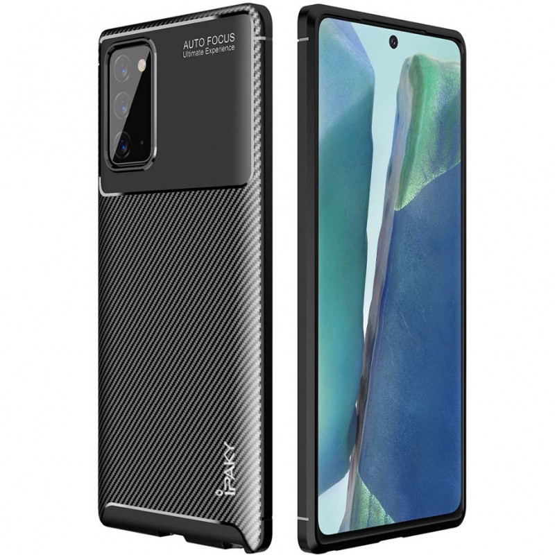 

TPU чехол iPaky Kaisy Series для Samsung Galaxy Note 20 (Черный) 931215