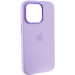Чехол Silicone Case Metal Buttons (AA) для Apple iPhone 14 Pro Max (6.7") (Сиреневый / Lilac)