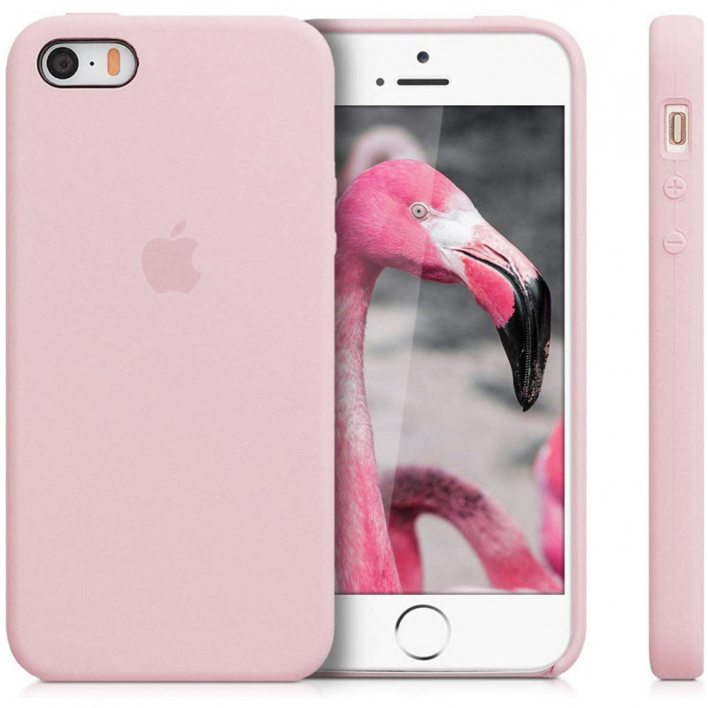 

Чохол Silicone Case (AA) для iPhone SE (Рожевий / Pink Sand) 594775