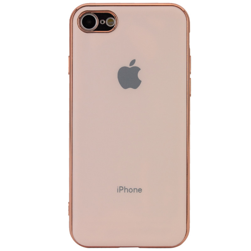 TPU чехол Matte LOGO для Apple iPhone 7 / 8 (4.7") (Розовый / Rose Gold)
