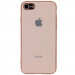 TPU чехол Matte LOGO для Apple iPhone 7 / 8 (4.7") (Розовый / Rose Gold)