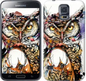 Чехол Сова 3 для Samsung Galaxy S5 Duos SM G900FD