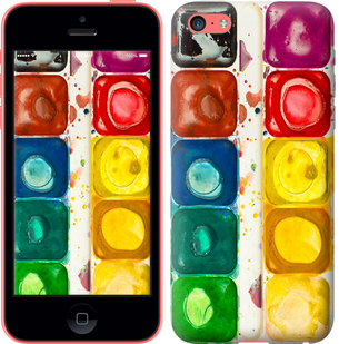 

Чехол Палитра красок для iPhone 5c 549653