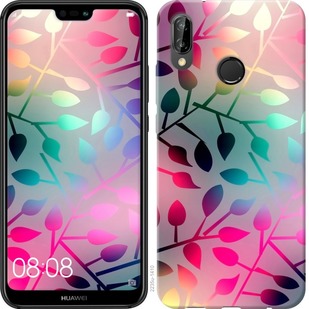 Чехол Листья для Huawei P20 Lite
