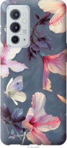 Чехол Нарисованные цветы для OnePlus 9RT