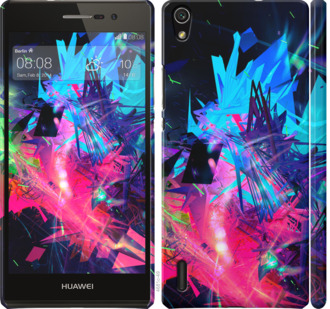 

Чохол Абстрактний чохол на Huawei Ascend P7 856052