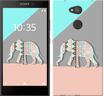 

Чохол Візерунчастий слон на Sony Xperia L2 H4311 605375