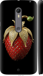 Чехол Клубника v3 для Motorola Moto X Style