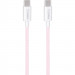 Дата кабель Gelius iCable GP-UCN010 Type-C to Type-C 60W (1.2m) (Pink)