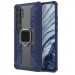 Ударопрочный чехол Combo Ring for Magnet для Xiaomi Mi Note 10 / Note 10 Pro/Mi CC9 Pro (Синий)