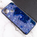 Фото TPU+Glass чехол Diversity для Xiaomi Redmi 9C (Stains blue) в магазине vchehle.ua
