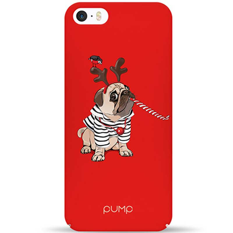 

Чехол Pump Tender Touch для iPhone SE (Christmas Dog) 869262