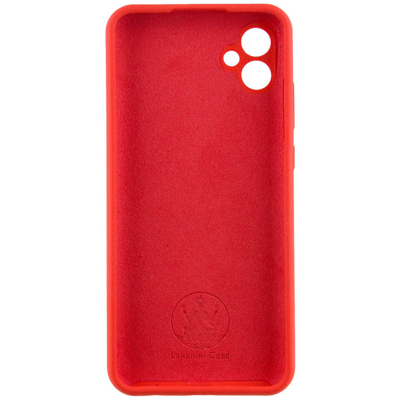 Фото Чохол Silicone Cover Lakshmi Full Camera (AAA) на Samsung Galaxy A07 (Червоний / Red) в маназині vchehle.ua