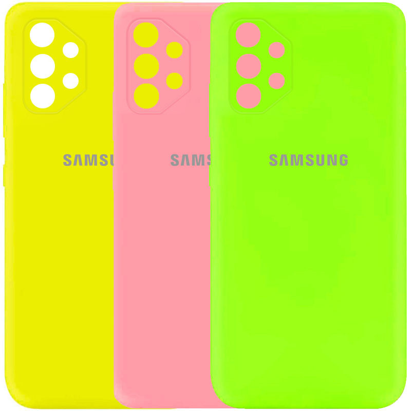 Чохол Silicone Cover My Color Full Camera (A) на Samsung Galaxy A52 4G / A52 5G / A52s