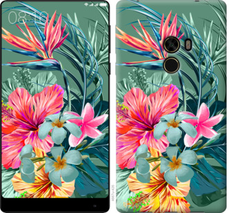 

Чехол Тропические цветы v1 для Xiaomi Mi MiX 845165