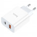 Фото СЗУ Hoco C97A PD20W+QC3.0 (1USB-A/1C) (Белый) на vchehle.ua